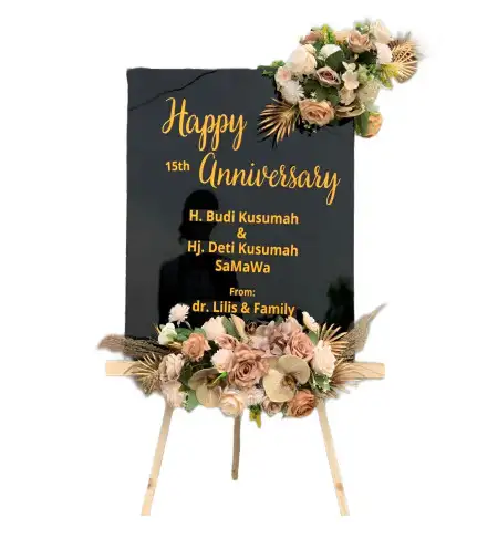 Papan Bunga Akrilik Nyuatan